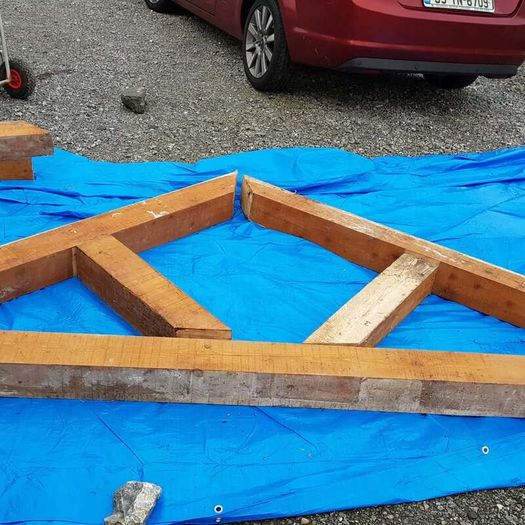 Reclaimed Pub Ceiling Beams