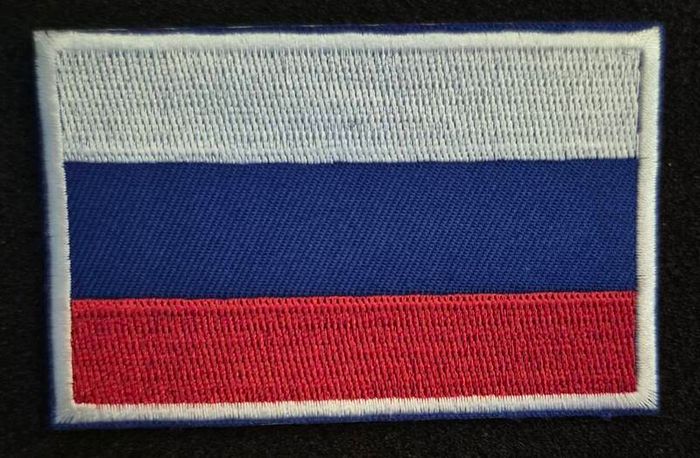 Russian Federation,  national flag patch.