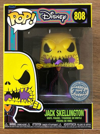 Funko The Nightmare Before Christmas Blacklight Bundle (8 Pops!)