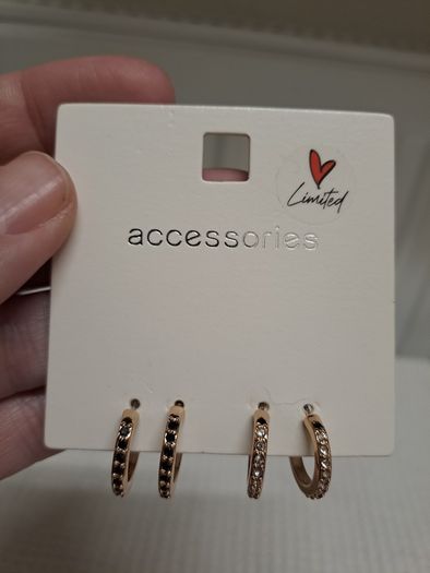 3 sets of evening Earrings