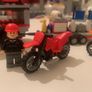 Lego Jeep And motorbike trailer set 4433 Image 5
