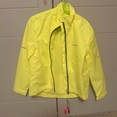 kids jacket waterproof visible fluorescent 7-8 years