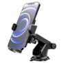 Hoco CA83 David One-Button Center Console Suction Car Holder Black Image 5