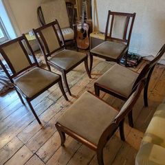 5 antique chairs