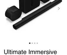 Sonos Arc Ultra, Sub + 2 x 300's