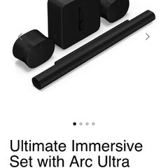 Sonos Arc Ultra, Sub + 2 x 300's