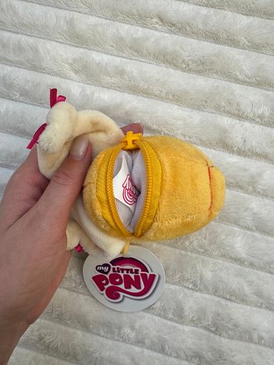 My Little Pony Plush Coin Purse with clip-on Applejack Please see photos