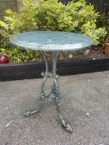 Cast Iron Bistro Table