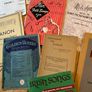 Whole pile of vintage music note books Image 5
