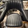 2 Black Bar Stools Image 2