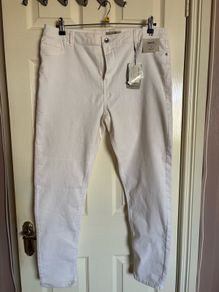 white jeans