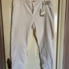 white jeans