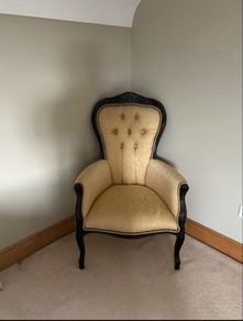 Victorian Queen Anne Style Armchair