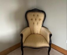 Victorian Queen Anne Style Armchair