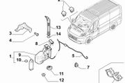 Fiat Ducato Washer Bottle Pump 71752217