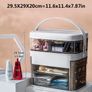 BRAND NEW Multi-Layer Jewelry Box With Mirror cosmetics organizer Image 6