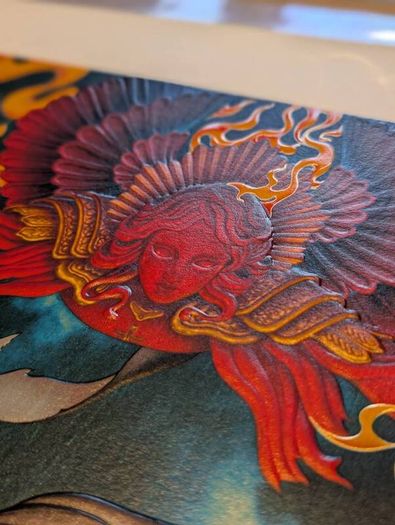 James Jean Frankenstein Signed and Embossed Movie Poster Guillermo Del Toro Art Print #/1337