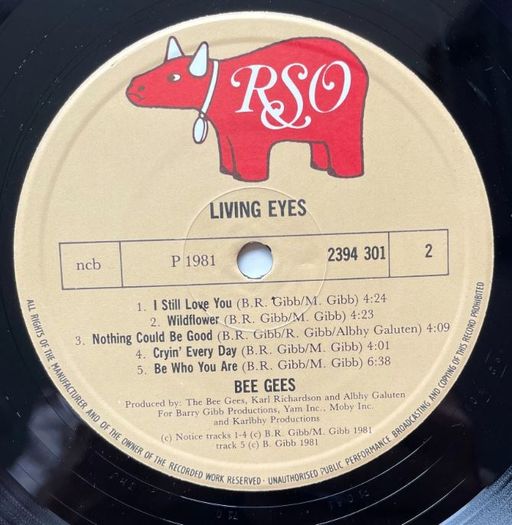 LP Bee Gees, in good condition. (volume 2) The price is on the list.