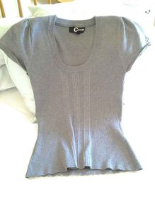 Grey Gossip Top - Size 8