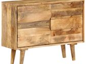 Sideboard Solid Mango Wood 90x30x69 cm