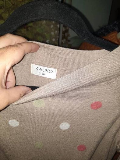 Vintage 1980s Kaliko Jumper , Size 10 , New, Never Worn