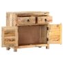 Sideboard 70x30x68 cm Solid Mango Wood Image 3
