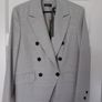Mint Velvet Light Grey Faint Check Blazer - UK 12 - BNWT RRP 209 Image 3