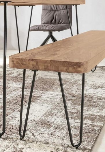 Solid wood dining bench Wooden bench Sheesham or Acacia