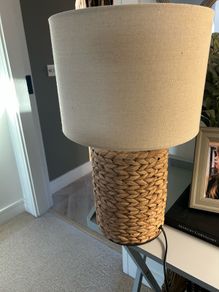 table lamp grove home / also can sell as a set for 130