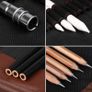 Drawing Pencils Set Sketching Pencils Sketch Kit Art Supplies with Graphite Charcoal Pencil Extender Blending Stumps in Roll up Case for Artists Kids Adults Beginners 29 Pack Image 6