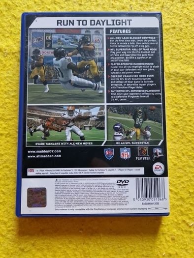 Madden NFL 07 2007 PlayStation2 Ps2 games Original