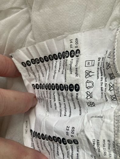 IKEA single lightweight (used)