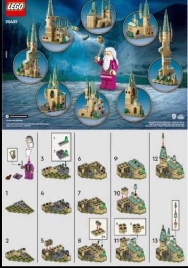 Lego Harry Potter Build Your Own Hogwarts Pollybag 30435