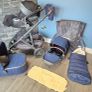 UPPAbaby Vista Travel System Bundle  Navy  Excel Image 10