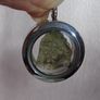Gemstone jewellery, Floating pendant, Moldavite, Jewellery, Gift Image 4