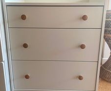 IKEA Hauga chest of 3 drawers - white