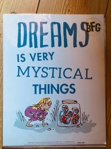 A4 size. Matilda / BFG Prints