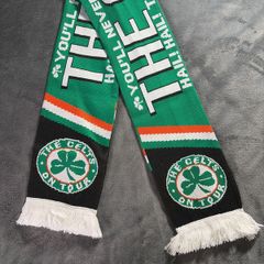 Football green scarf