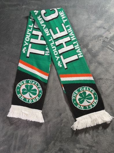 Football green scarf