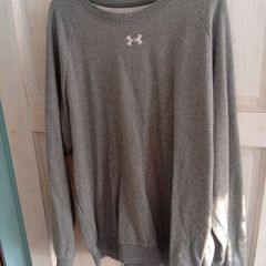Under armour grey jumper XL