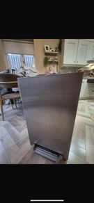 Airwolf stainless steel bin