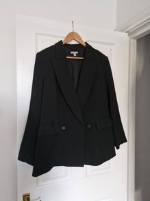H&M black blazer