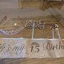 Rose Gold 15th Party Decorations set and Backdrop Banner Image 2