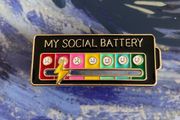 My Social Battery - pin