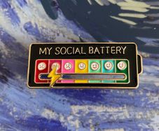 My Social Battery - pin