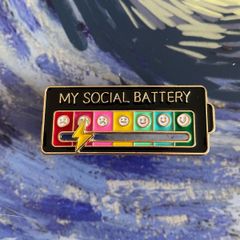 My Social Battery - pin