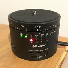 Polaroid Electronic Panorama Ball Head for Smartphones and Digital Cameras