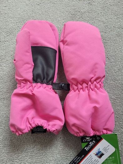 BNWT Girl's Ski Mittens, size: 3-4 years