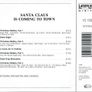 Free Postage! Santa Claus Is Coming To Town. CD. Image 2