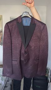 suit jacket-Jacquard Floral Blazer